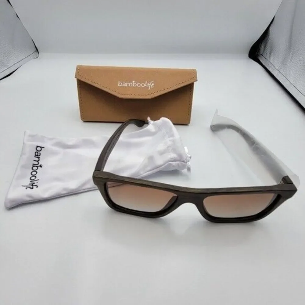 Bamboolife SAYULITA Sepia Sunglasses NEW